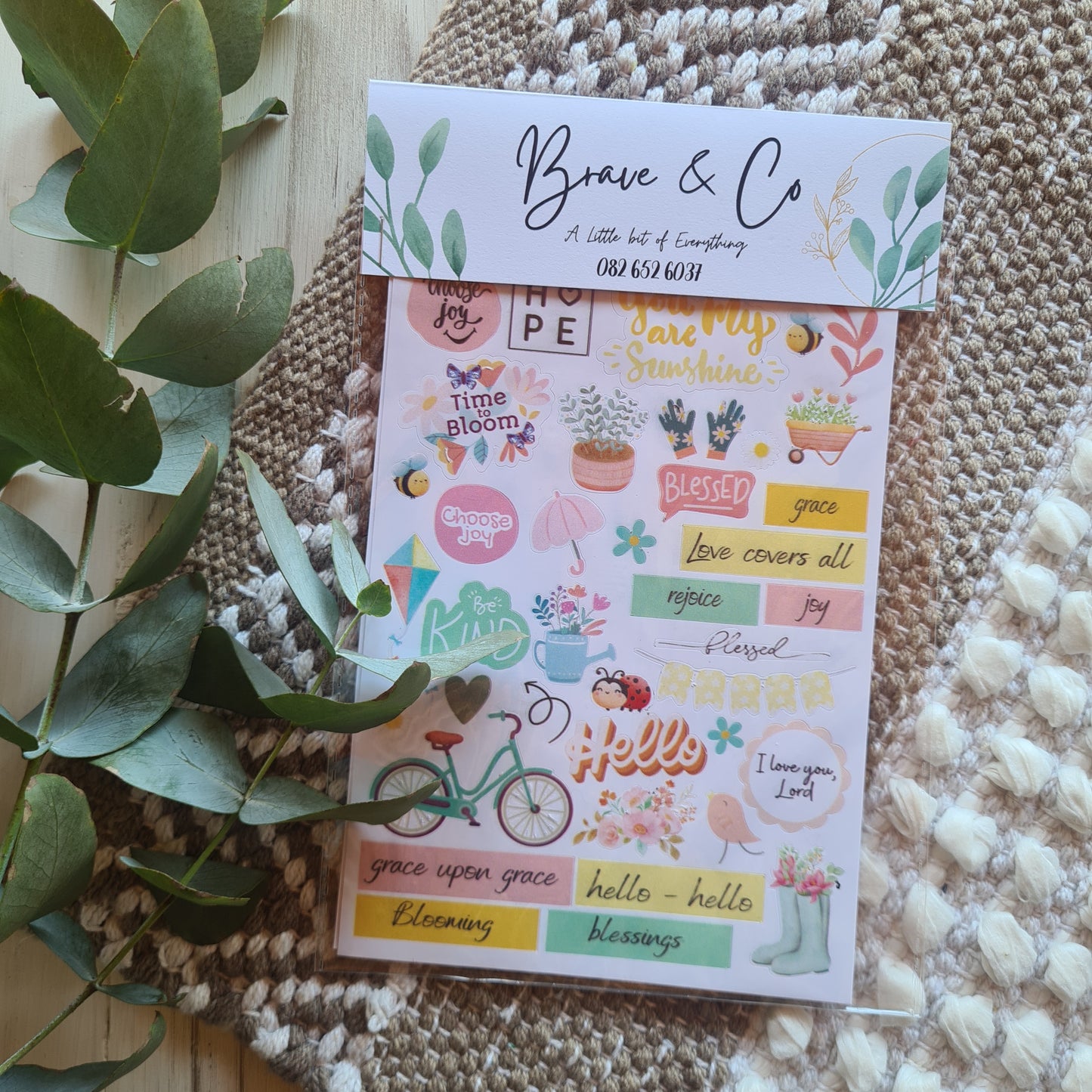 Blooming Sticker Set