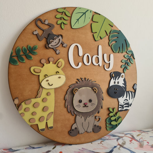 Personalized Name Board