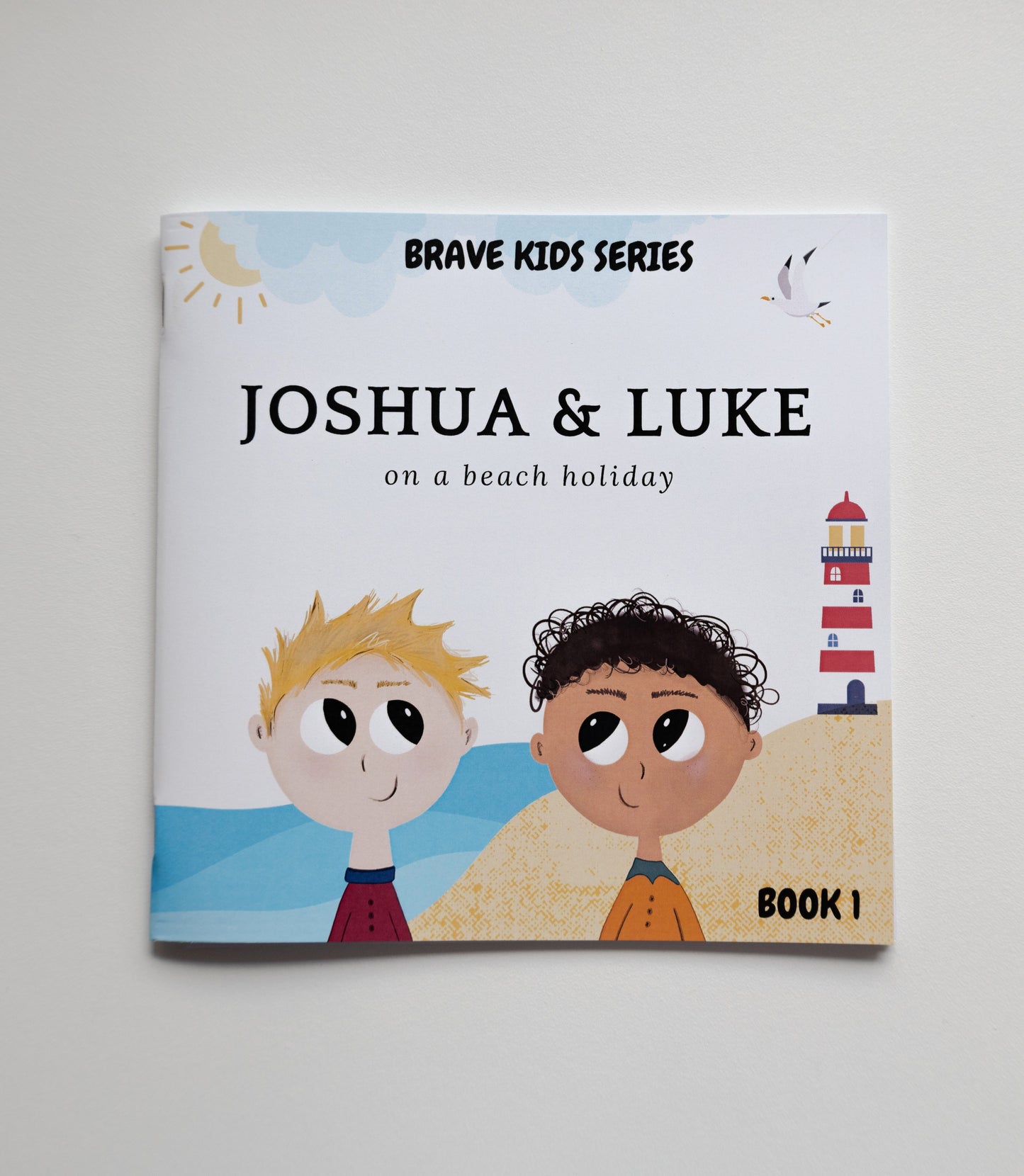 Christian storybook: Joshua & Luke; On a beach holiday!