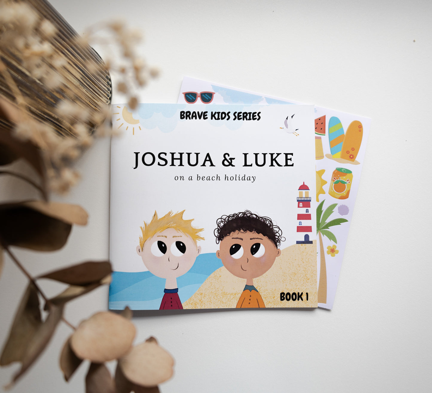 Christian storybook: Joshua & Luke; On a beach holiday!