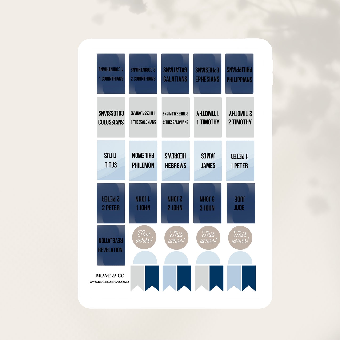 Bible Index Tabs