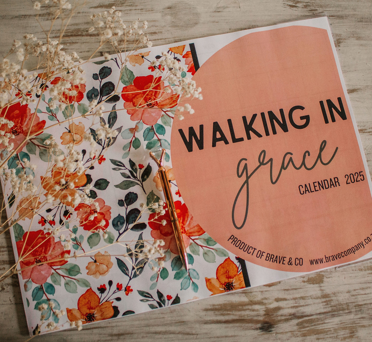 Walking in Grace Deskpad 2025