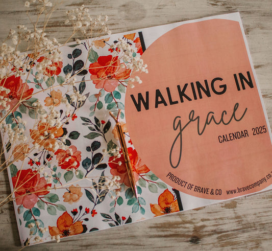 Walking in Grace Deskpad 2025